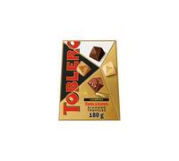 Toblerone Assorted Diamond Chocolate Truffles, Includes Milk, Dark & Golden Caramel Praline Truffles, Christmas Treat for Gifting, 180 g (Pack of 1)
