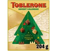 Toblerone Chocolate advent calendar 204g, Perfect for your Christmas Countdown (Milk, White & Dark Chocolates)