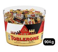 Toblerone Extra Large Tub, Assorted Milk, White & Dark Chocolate with