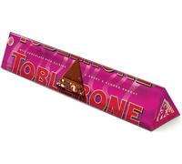 Toblerone Fruit & Nut Chocolate Bar - 360g Bar | 11 Iconic Triangle Portions, 32.7g Each | Creamy Milk Chocolate with Raisins, Honey & Almond Nougat - Gift for Father's Day, Christmas, Birthday & More