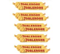 Toblerone Milk Chocolate 35g × 12 - Swiss Chocolate Bar with Honey & Almond Nougat - Creamy & Delicious Treat for Gifting, Easter, Birthdays & All Occasions - Iconic & Irresistible Snack