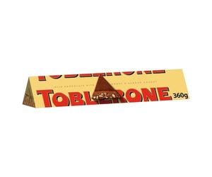 Toblerone Milk Chocolate Bar 360 g (Pack of 10)