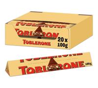 Toblerone Milk Chocolate Bar Multipack, Swiss Chocolate with Honey