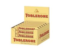 Toblerone Milk Chocolate Bars with Honey and Almond Nougat 48 x 35g -DATE: 3/26.
