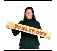 Toblerone Milk Chocolate Jumbo Gift Bar 4.5kg, Chocolate Bar, Gift Short Dated
