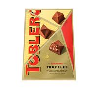 Toblerone Assorted Diamond Chocolate Truffles, Includes Milk, Dark & Golden Caramel Praline Truffles, Christmas Treat for Gifting, 180 g (Pack of 1)