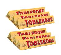 Toblerone Milk Chocolate with Honey and Almond Nougat 6-Pack x 100g