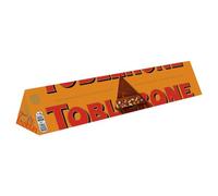 Toblerone Orange Twist Chocolate Bar, Swiss Chocolate with Honey and Almond Nougat, Christmas Treat for Gifting, or Sharing, 360 g (Pack of 9)