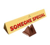 Toblerone Someone Special Chocolate Gift Bar Large 360g - Delicious Milk Chocolate with Honey & Almond Nougat. Great for Birthdays, Anniversary or Just Because