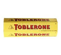 Toblerone Swiss Milk Chocolate with Honey and Almond Nougat 6 Bars inside 3.52 Oz(100g) Total Net 1lb 5.12 Oz(600g)