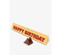 Toblerone Toblerone Happy Birthday Milk Chocolate and Nougat Bar 100g