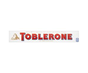 Toblerone White Chocolate 100 g (Pack of 20)