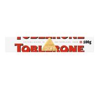 Toblerone White Chocolate Bar with Swiss Honey Almonds, 100 g (20-Pack)