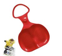 Toboggans And Sleds For Snow - Accessories For Sliding,Snow Glider With Handles, Use During School Holidays In The Backyard Of Children Adults Teens Visitors To Mountain In Park At And