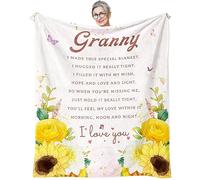 TOBUNKIEN Granny Gifts - Gifts for Granny - Granny Gifts from Grandchildren - Best Birthday Gifts for Granny - Great Granny Gift Throw Blanket 60"X 50"