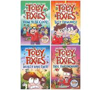 Toby and the Pixies Collection 4 Books Set By James Turner, Andreas Schuster (How to be Cool!, Best Frenemies, Worst King Ever! & Pixie Pandemonium)