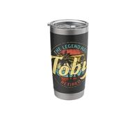 Toby Legend Has Retired Personalized Retirement Stainless Steel Insulated Tumbler