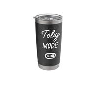Toby Mode On Name Stainless Steel Insulated Tumbler