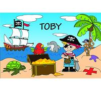 Toby Pirate Placemat