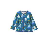 Toby Tiger Arctic Print Reversible Jacket in Blue | Size: 7-8 Years Toby Tiger Blue 7-8 Years