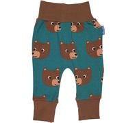 Toby Tiger Bear Print Yoga Pants in Teal | Size: 18-24 m Toby Tiger Teal 18-24 m
