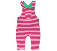 Toby Tiger Baby 100% Cotton Pink Breton Stripe Dungarees - - Size: 6-12m