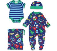 Toby Tiger Toys Print Baby Gift Set | Size: 0-3 m Toby Tiger Multicolor 0-3 m