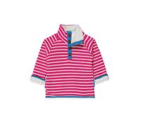 Toby Tiger Breton Cosy Fleece Sweatshirt in Pink | Size: 5-6 Years Toby Tiger Pink 5-6 Years