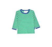 Toby Tiger Breton Long-Sleeved T-Shirt in Green | Size: 4-5 Years Toby Tiger Green 4-5 Years
