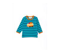 Toby Tiger Campervan Applique Long-Sleeved T-Shirt in Green | Size: 18-24 m Toby Tiger Green 18-24 m