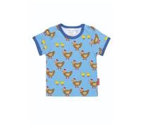 Toby Tiger Chicken Print Short-Sleeved T-Shirt | Size: 18-24 m Toby Tiger Multicolor 18-24 m