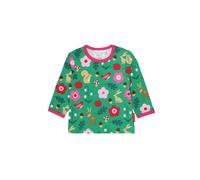Toby Tiger Forest Adventure Print Long-Sleeved T-Shirt in Green | Size: 12-18 m Toby Tiger Green 12-18 m