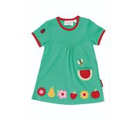 Toby Tiger Fruit Flower Applique T-Shirt Dress | Size: 18-24 m Toby Tiger Multicolor 18-24 m
