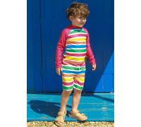 Toby Tiger Happy Stripe Print Kids' Swim Shorts - 4-5y / 110cm