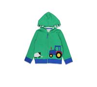 Toby Tiger Hillside Applique Hoodie | Size: 5-6 Years Toby Tiger Multicolor 5-6 Years