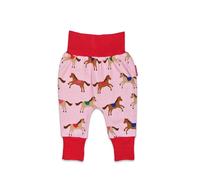 Toby Tiger Horse & Pony Print Yoga Pants in Pink | Size: 3-6 m Toby Tiger Pink 3-6 m