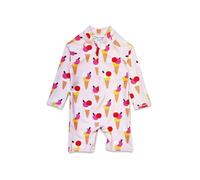 Toby Tiger Ice Cream Cones Print Long-Sleeved Baby Swimsuit | Size: 18-24 m Toby Tiger Multicolor 18-24 m