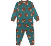Toby Tiger Bear Print Pyjamas in Green | Size: 12-18 m Toby Tiger Green 12-18 m