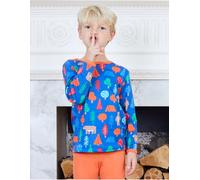 Toby Tiger Kids 100% Cotton Camping Bear Print T-Shirt -
