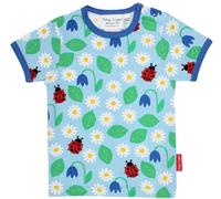Toby Tiger Kids 100% Cotton English Garden Print T-Shirt -