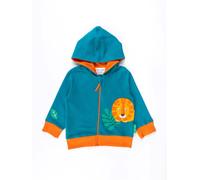 Toby Tiger Kids 100% Cotton Lion Applique Hoodie -
