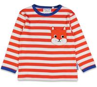 Toby Tiger Organic Squirrel Pocket Applique Long Sleeved T-Shirt - 6-12m / 80cm