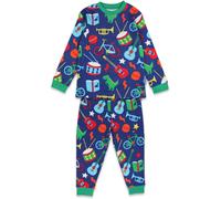 Toby Tiger Toys Print Pyjamas | Size: 6-7 Years Toby Tiger Multicolor 6-7 Years