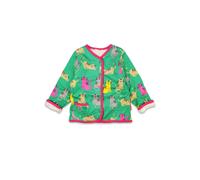 Toby Tiger Kitten Print Reversible Jacket in Green | Size: 3-4 Years Toby Tiger Green 3-4 Years