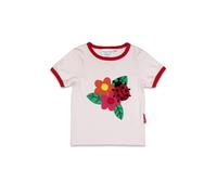 Toby Tiger Ladybird Applique Short-Sleeved T-Shirt in Light Pink | Size: 18-24 m Toby Tiger Light Pink 18-24 m