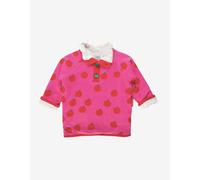 Toby Tiger Organic Apple Print Fleece Sweatshirt - 6-12m / 80cm