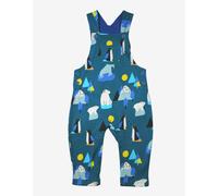 Toby Tiger Organic Arctic Print Dungarees - 18-24m / 92cm