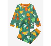 Toby Tiger Organic Autumn Print Pyjamas - 5-6y / 116cm