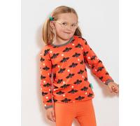 Toby Tiger Organic Bat Print Long-Sleeved T-Shirt - 18-24m / 92cm