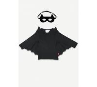 Toby Tiger Batwing T-Shirt & Mask Costume Set in Black | Size: 1-2 Years Toby Tiger Black 1-2 Years
